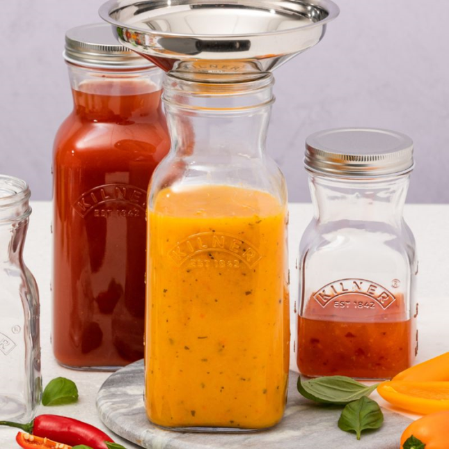 Kilner Glass Juice & Sauce Bottle 0.5 Litre