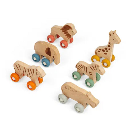 Jungle Animals on Wheels