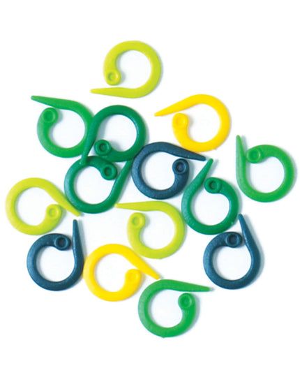 Split Ring Markers: Plastic: 30 Pieces