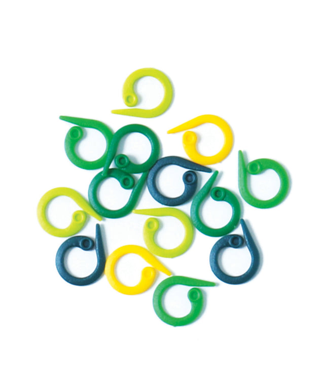 Split Ring Markers: Plastic: 30 Pieces
