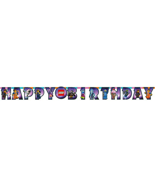LEGO Happy Birthday Letter Banner