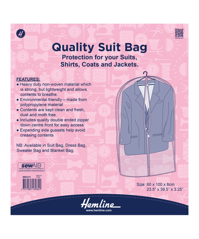 Suit Bag - 60 x 9 x 100cm