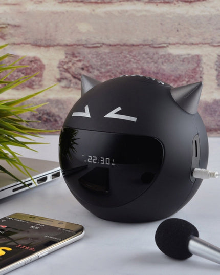 M8 Multi-function Demon Style Bluetooth Speaker(Black)