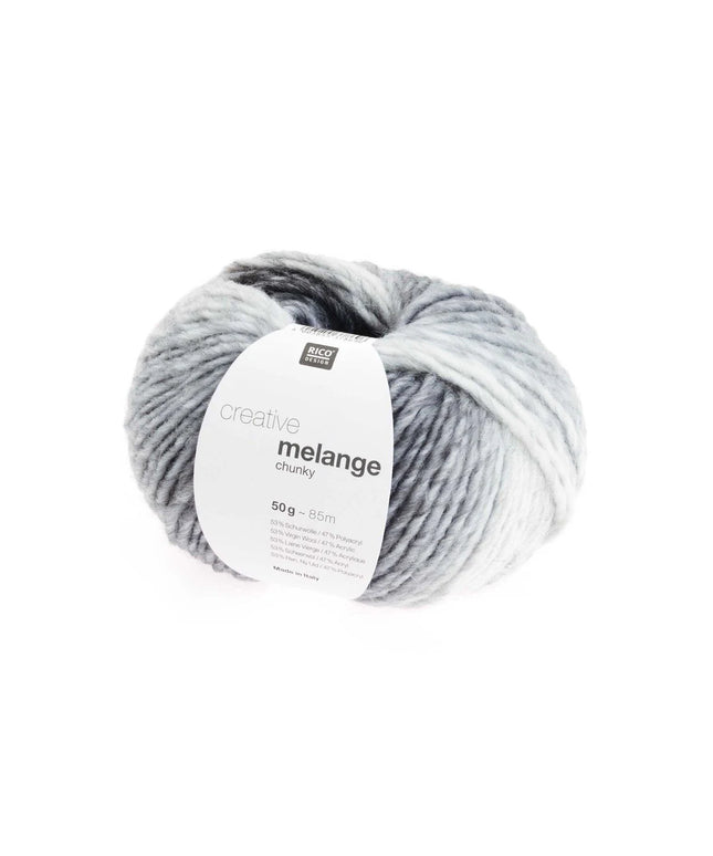 Rico Design Creative Melange Chunky Yarn – 50g Ball – Shade 007