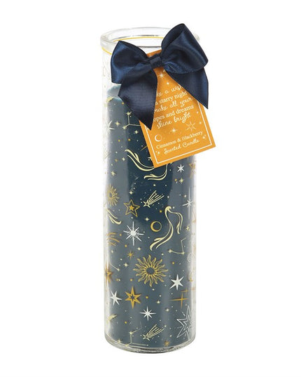 Starry Night Cinnamon & Blackberry Tube Candle