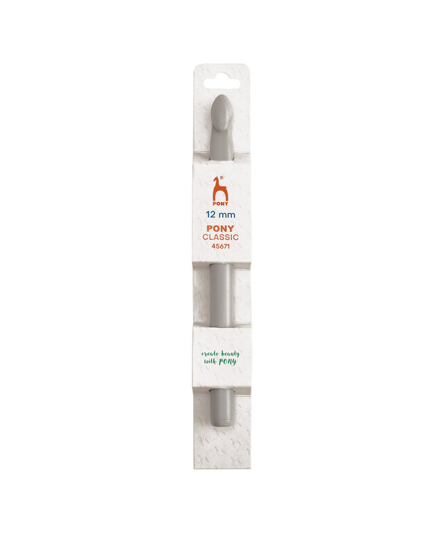 Crochet Hook: Plastic: 17cm x 12.00mm