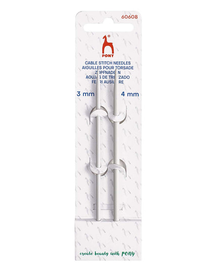 Cable Stitch Needle Small: 3.00 & 4.00mm