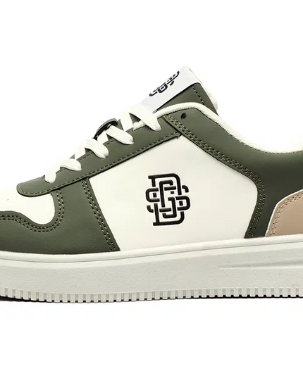 Duffer St. George Men’s Retro Trainers – Green/White