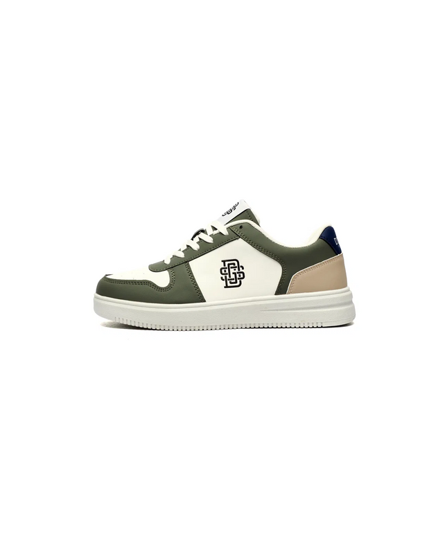 Duffer St. George Men’s Retro Trainers – Green/White