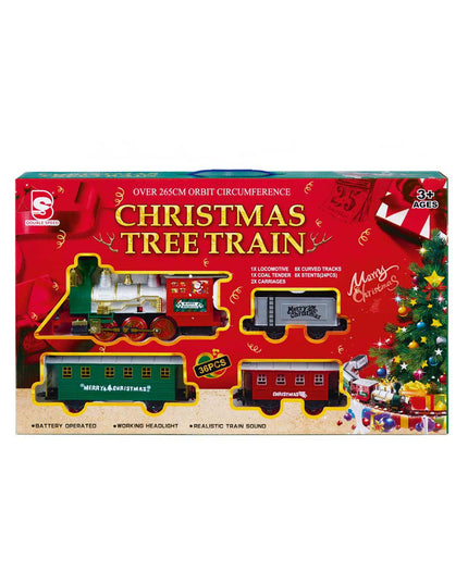 36pc BO Lit Musical Table Train Set