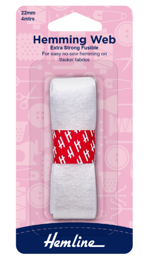 Hemming Web: Fusible: Extra Strong: 4m x 22mm