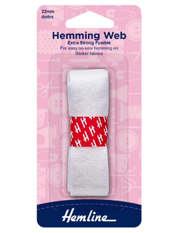 Hemming Web: Fusible: Extra Strong: 4m x 22mm