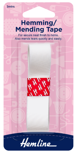 Hemming Tape: 3m x 20mm: White