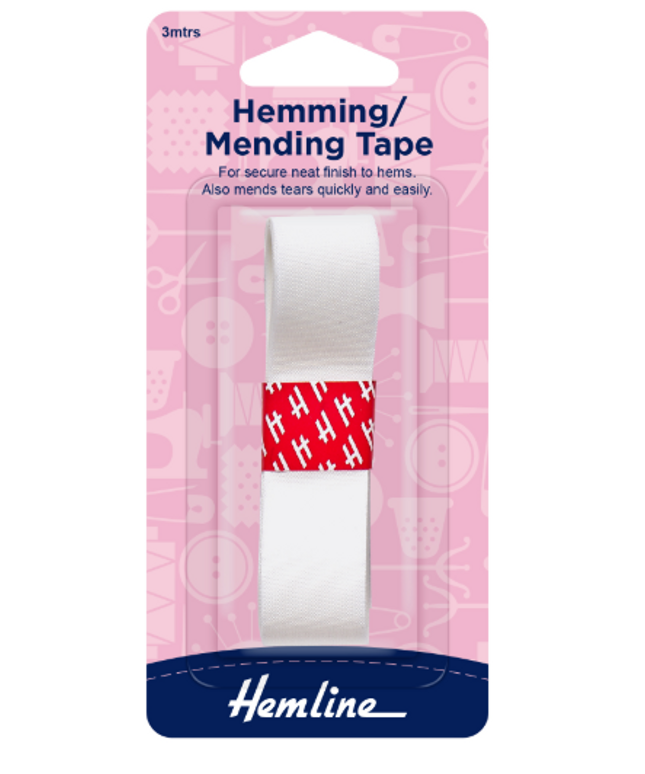 Hemming Tape: 3m x 20mm: White