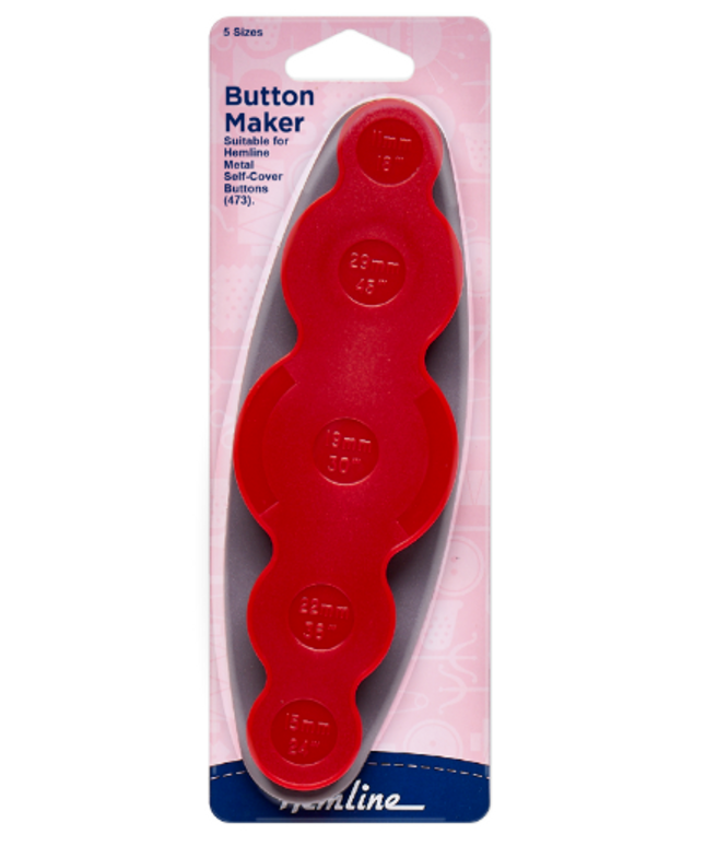 Self-Cover Button Maker Tool