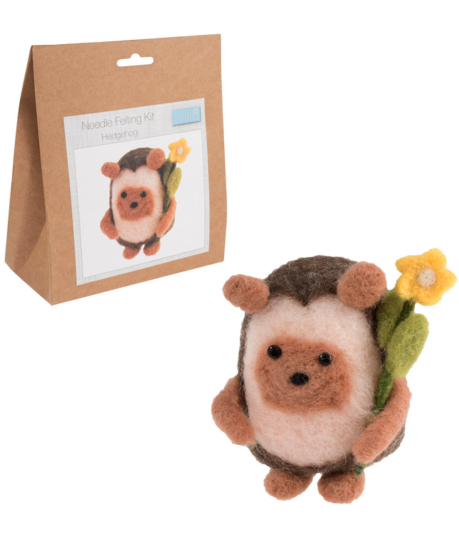 Needle Felting Kit: Hedgehog