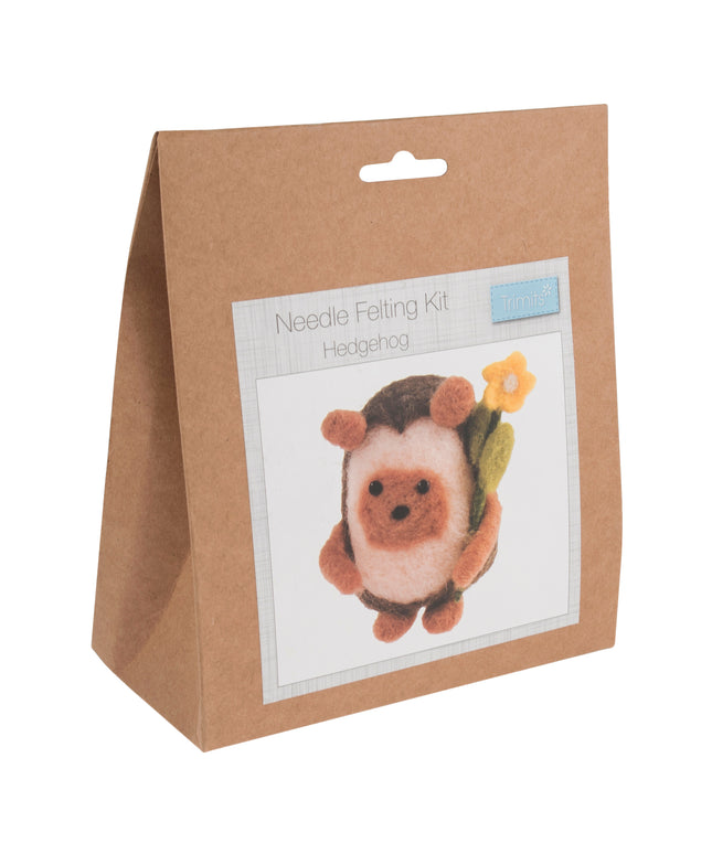 Needle Felting Kit: Hedgehog