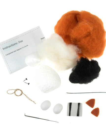 Needle Felting Kit: Fox