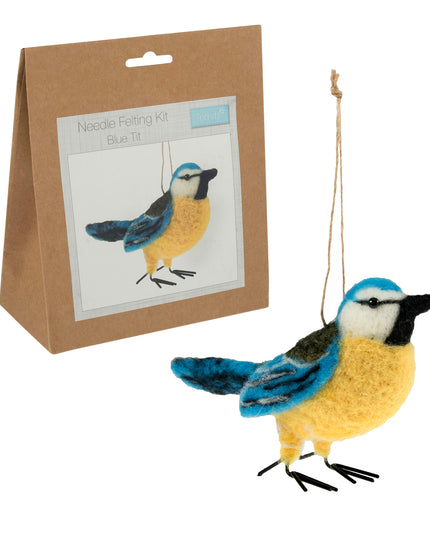 Needle Felting Kit: Blue Tit