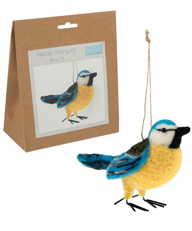 Needle Felting Kit: Blue Tit