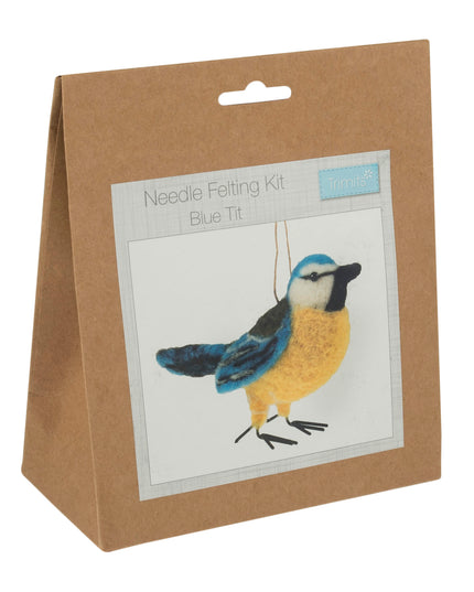 Needle Felting Kit: Blue Tit