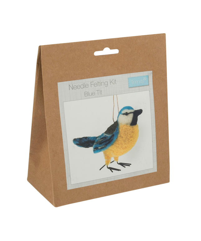 Needle Felting Kit: Blue Tit