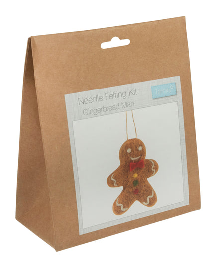Needle Felting Kit: Christmas: Gingerbread Man