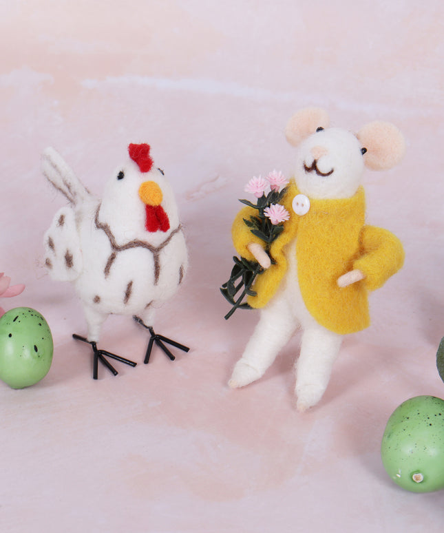 Needle Felting Kit: Chicken