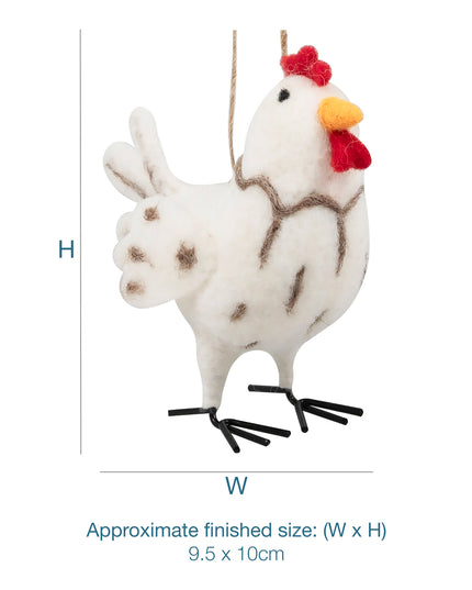 Needle Felting Kit: Chicken