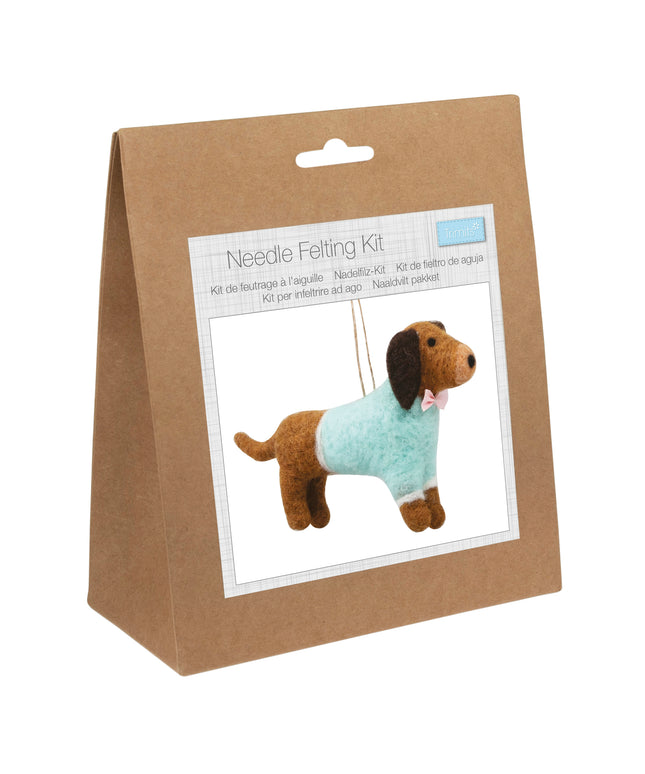 Needle Felting Kit: Dachshund