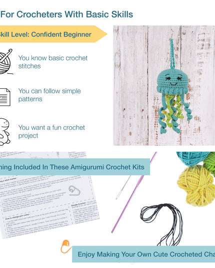 Crochet Kit: Amigurumi: Jellyfish