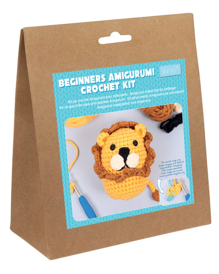 Crochet Kit: Beginners: Amigurumi: Lion