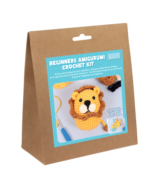 Crochet Kit: Beginners: Amigurumi: Lion
