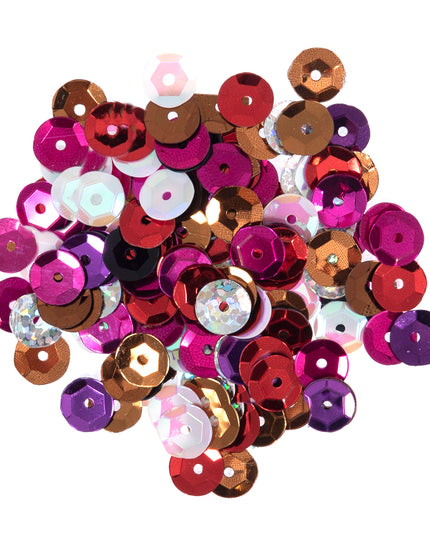 Sequins: Holographic: 8mm: Multi