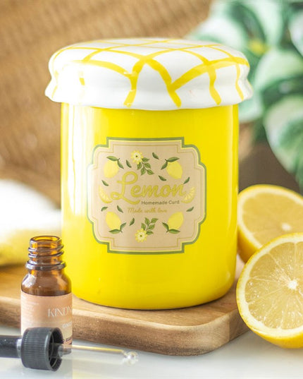 Lemon Curd Jar Oil Burner and Wax Warmer