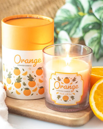 Orange Scented Candle
