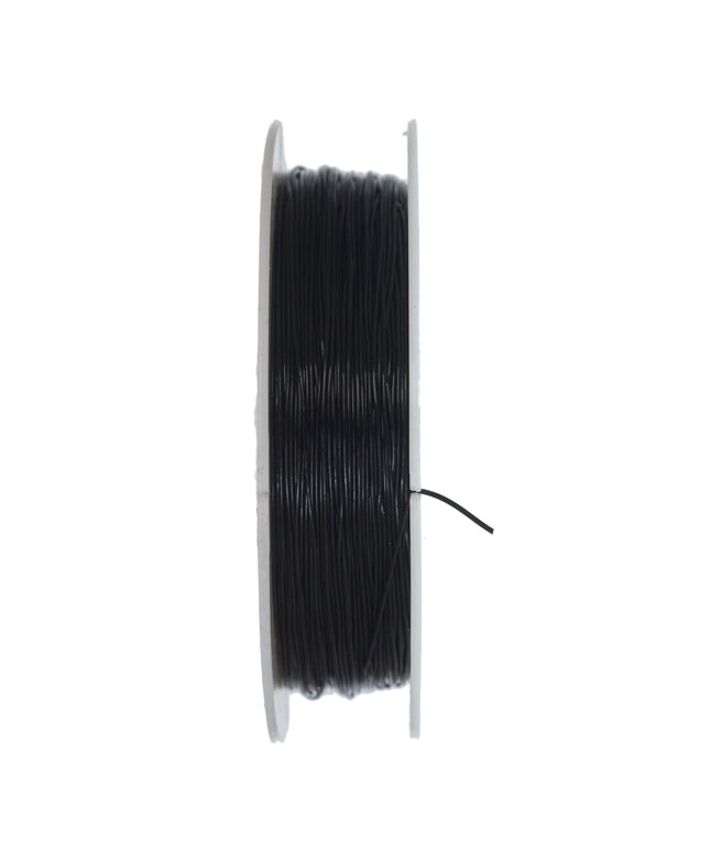 Stretch Cord: 1 Pack of 25m x 0.5mm: Black
