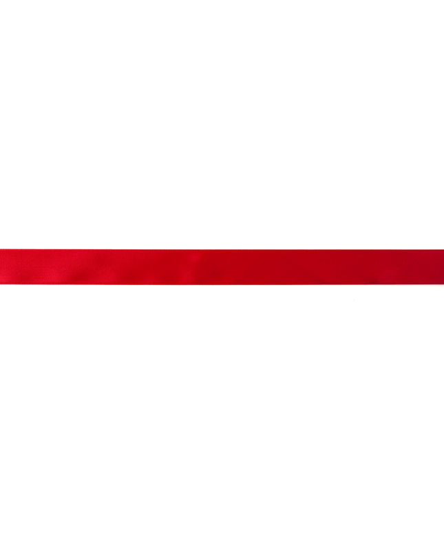 Ribbon: Double-Faced Satin: 20m x 36mm: Red