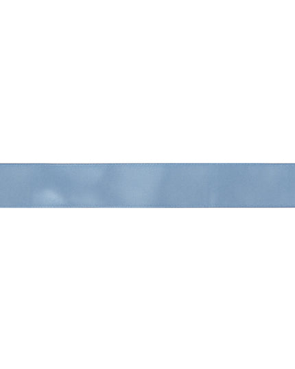 Ribbon: Double-Faced Satin: 20m x 25mm: French Blue