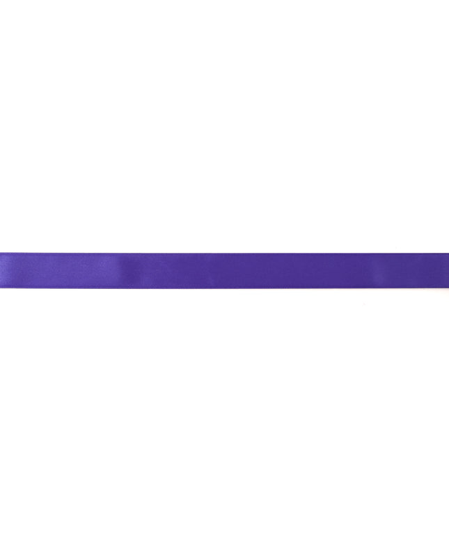 Ribbon: Double-Faced Satin: 20m x 6mm: Purple