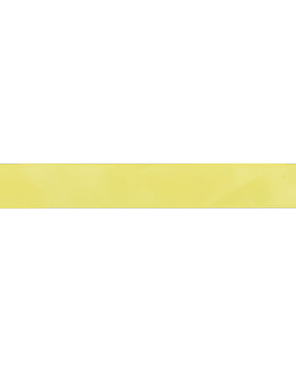 Ribbon: Double-Faced Satin: 20m x 10mm: Lemon