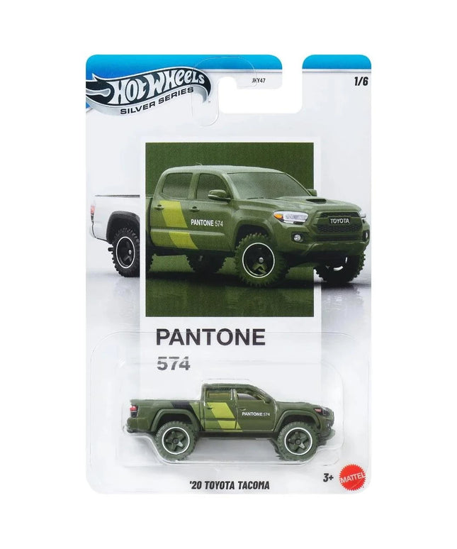 Hot Wheels Silver Series Pantone 574 '20 Toyota Tacoma 1/6 Die-Cast Car