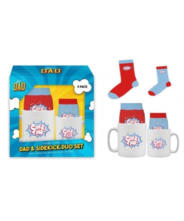 Dad & Mini Me Duo Mug & Sock Set