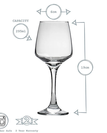 Argon Tableware Tallo White Wine Glasses - 295ml - Clear