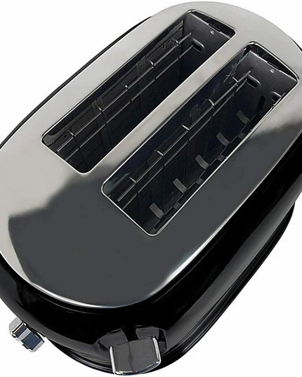 Ariete 0149B Moderna 2 Slice Toaster, Defrost Function, Black