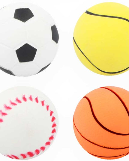 BALL HIGH BOUNCE 6.2CM SPORTS ASSORTED