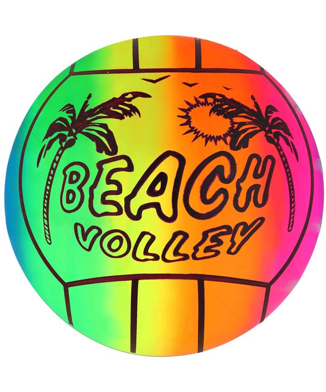 BALL PVC 23CM 80G VOLLEYBALL RAINBOW
