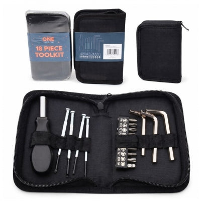 One In A Billion 18 Piece Multi Functional Tool Kit In Case