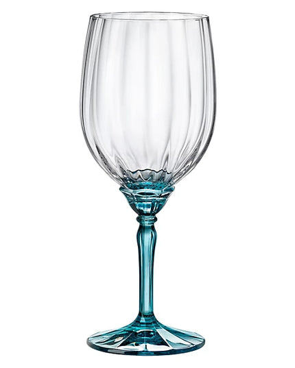 Bormioli Rocco Florian Red Wine Glasses - 535ml - Blue