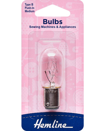 Sewing Machine Bulb: Bayonet: Medium